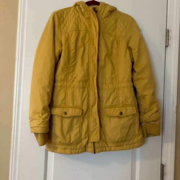 - Yellow Cargo Jacket - Picture 9 of 11
